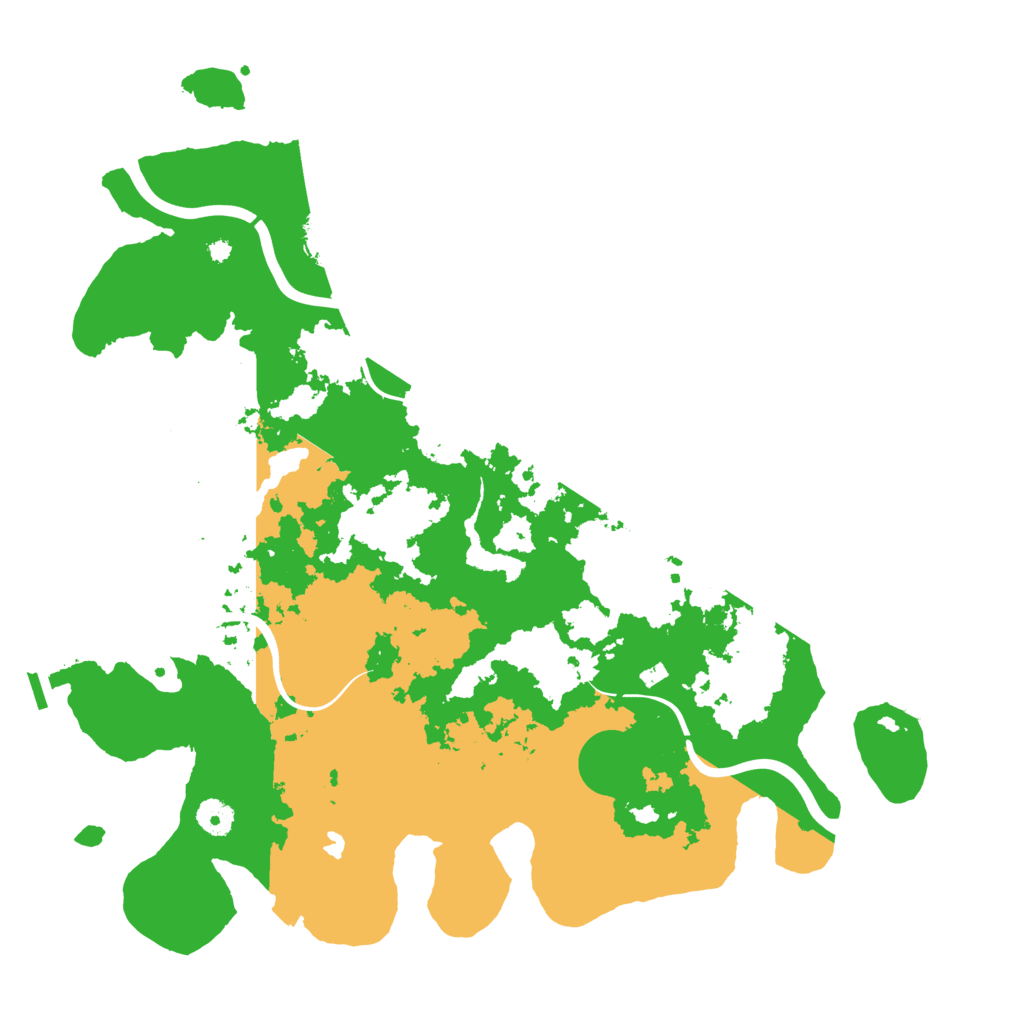 Biome Rust Map: Procedural Map, Size: 4200, Seed: 12835494