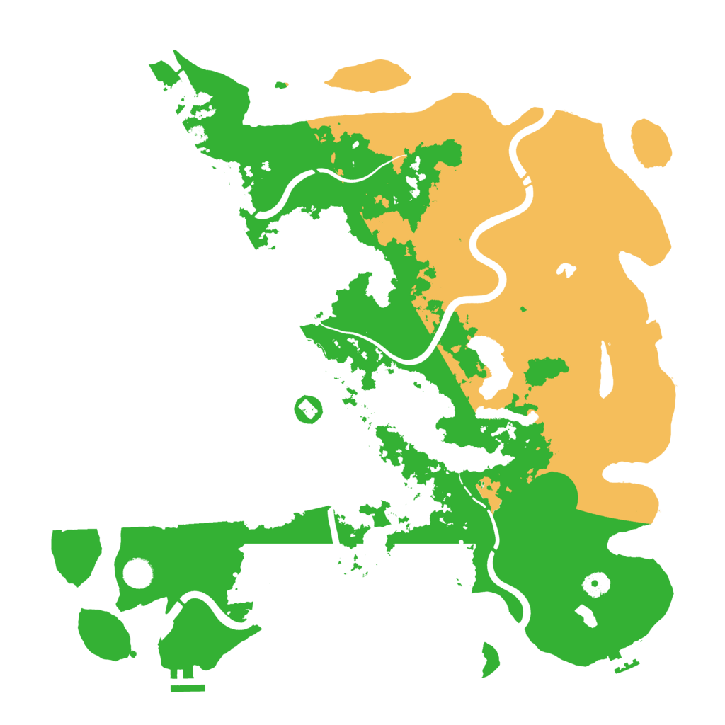 Biome Rust Map: Procedural Map, Size: 4250, Seed: 2093546180