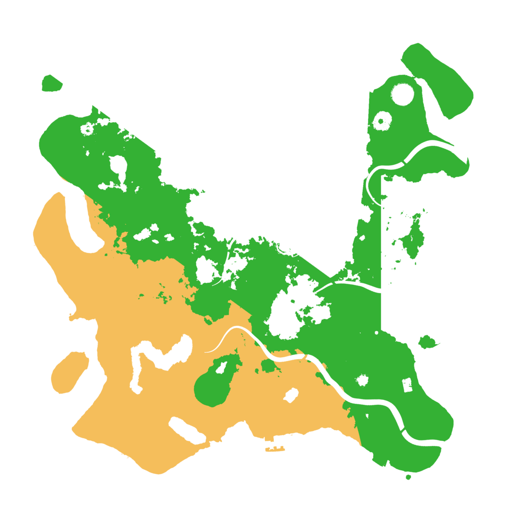 Biome Rust Map: Procedural Map, Size: 4000, Seed: 26052022