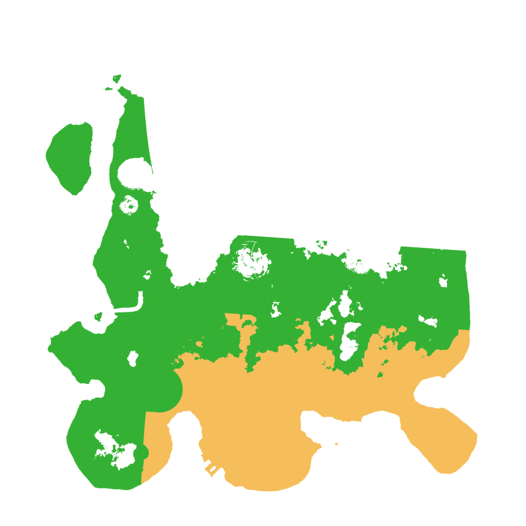 Biome Rust Map: Procedural Map, Size: 3000, Seed: 1044202913