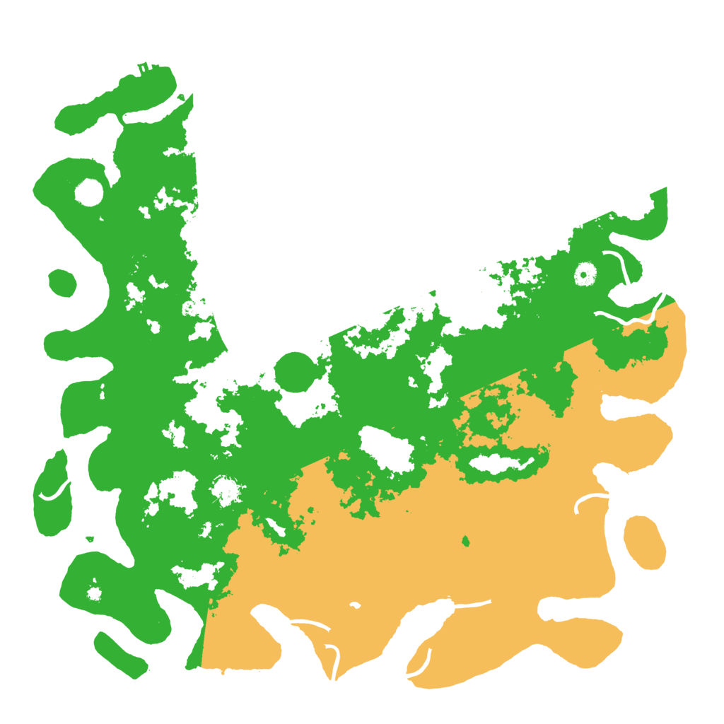 Biome Rust Map: Procedural Map, Size: 4700, Seed: 137689