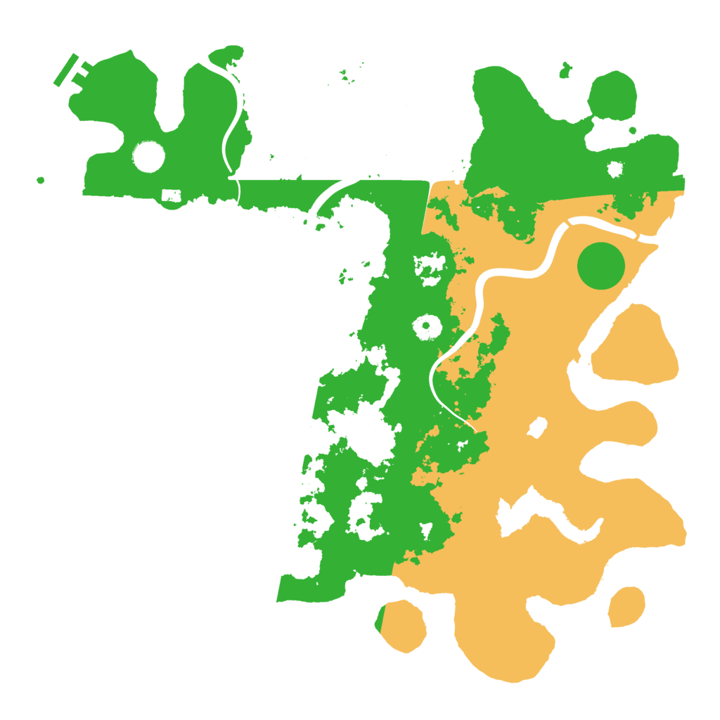 Biome Rust Map: Procedural Map, Size: 4000, Seed: 36330657