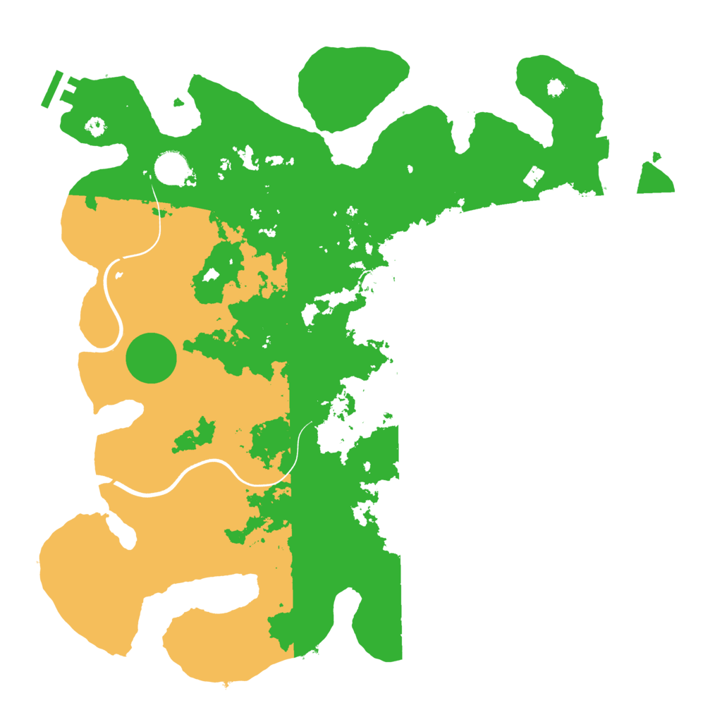 Biome Rust Map: Procedural Map, Size: 3750, Seed: 39317592