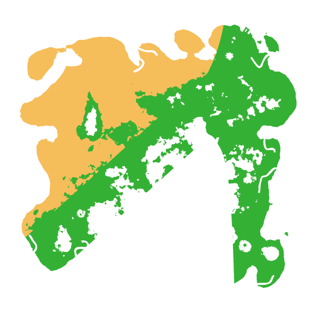 Biome Rust Map: Procedural Map, Size: 3950, Seed: 361708607