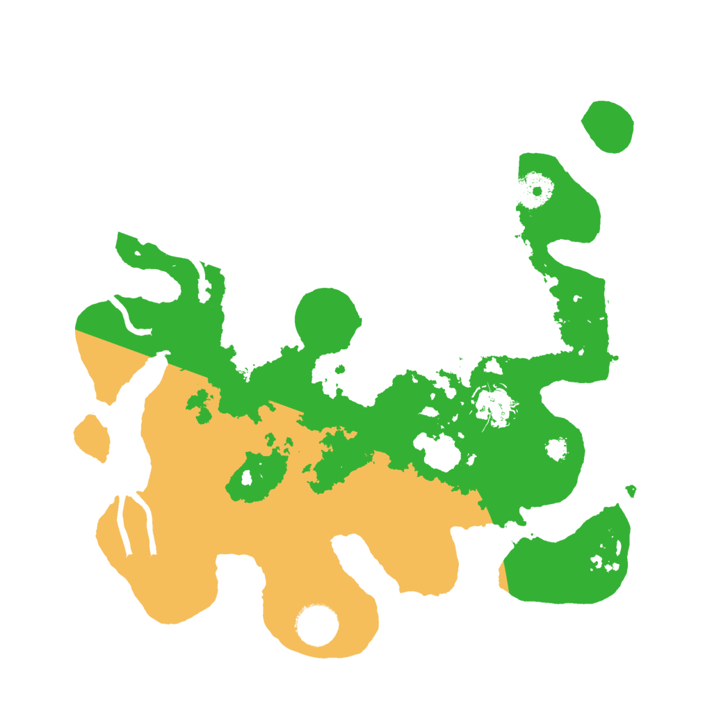 Biome Rust Map: Procedural Map, Size: 3000, Seed: 1826246158