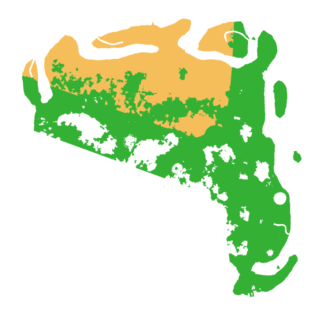 Biome Rust Map: Procedural Map, Size: 4500, Seed: 310641763