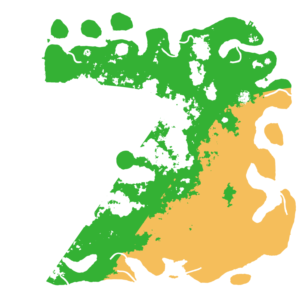 Biome Rust Map: Procedural Map, Size: 4500, Seed: 198