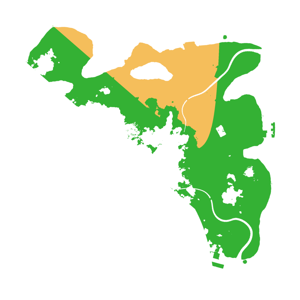 Biome Rust Map: Procedural Map, Size: 3000, Seed: 1809523359