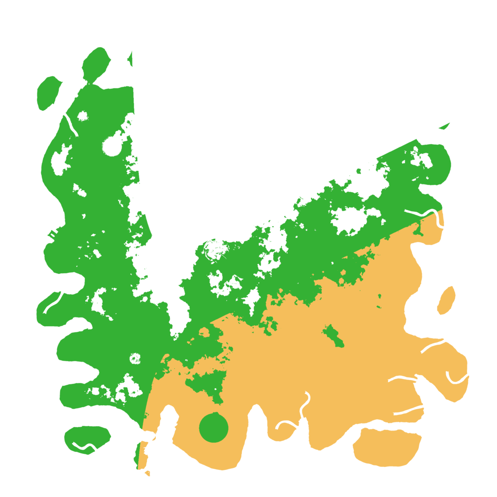 Biome Rust Map: Procedural Map, Size: 4500, Seed: 340666459