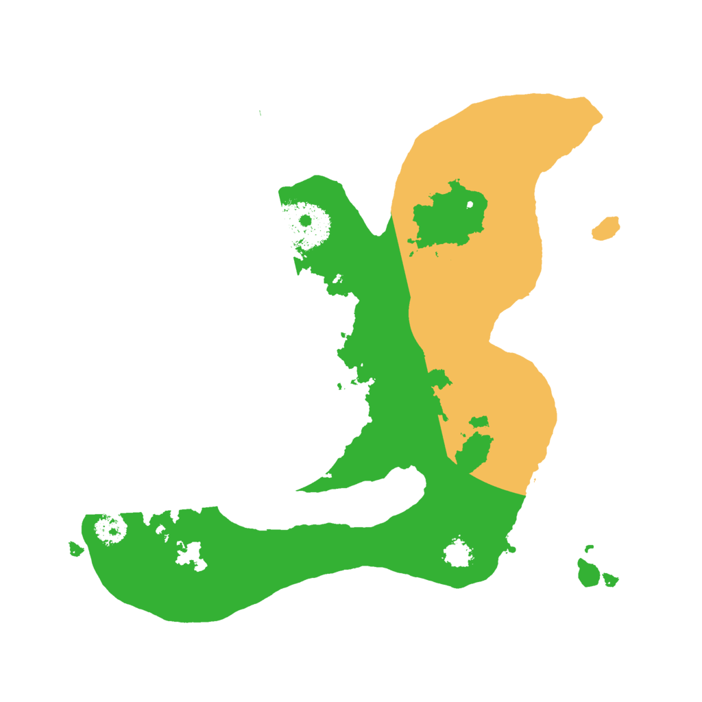 Biome Rust Map: Procedural Map, Size: 2300, Seed: 1648354401