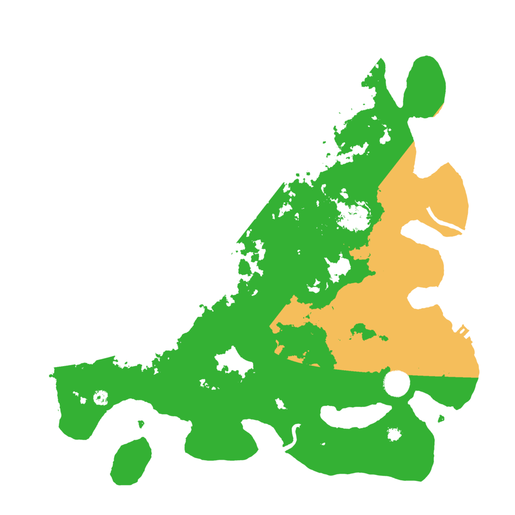 Biome Rust Map: Procedural Map, Size: 3500, Seed: 1513075094