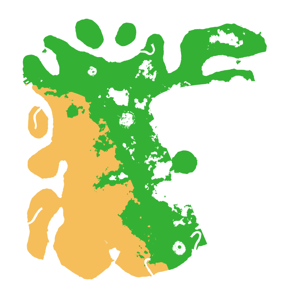 Biome Rust Map: Procedural Map, Size: 3500, Seed: 795924631