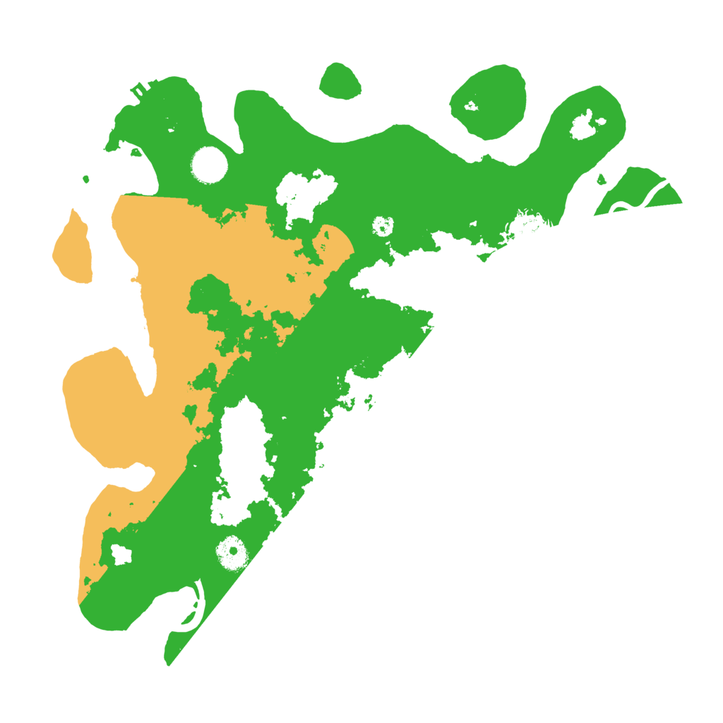 Biome Rust Map: Procedural Map, Size: 3500, Seed: 24036391