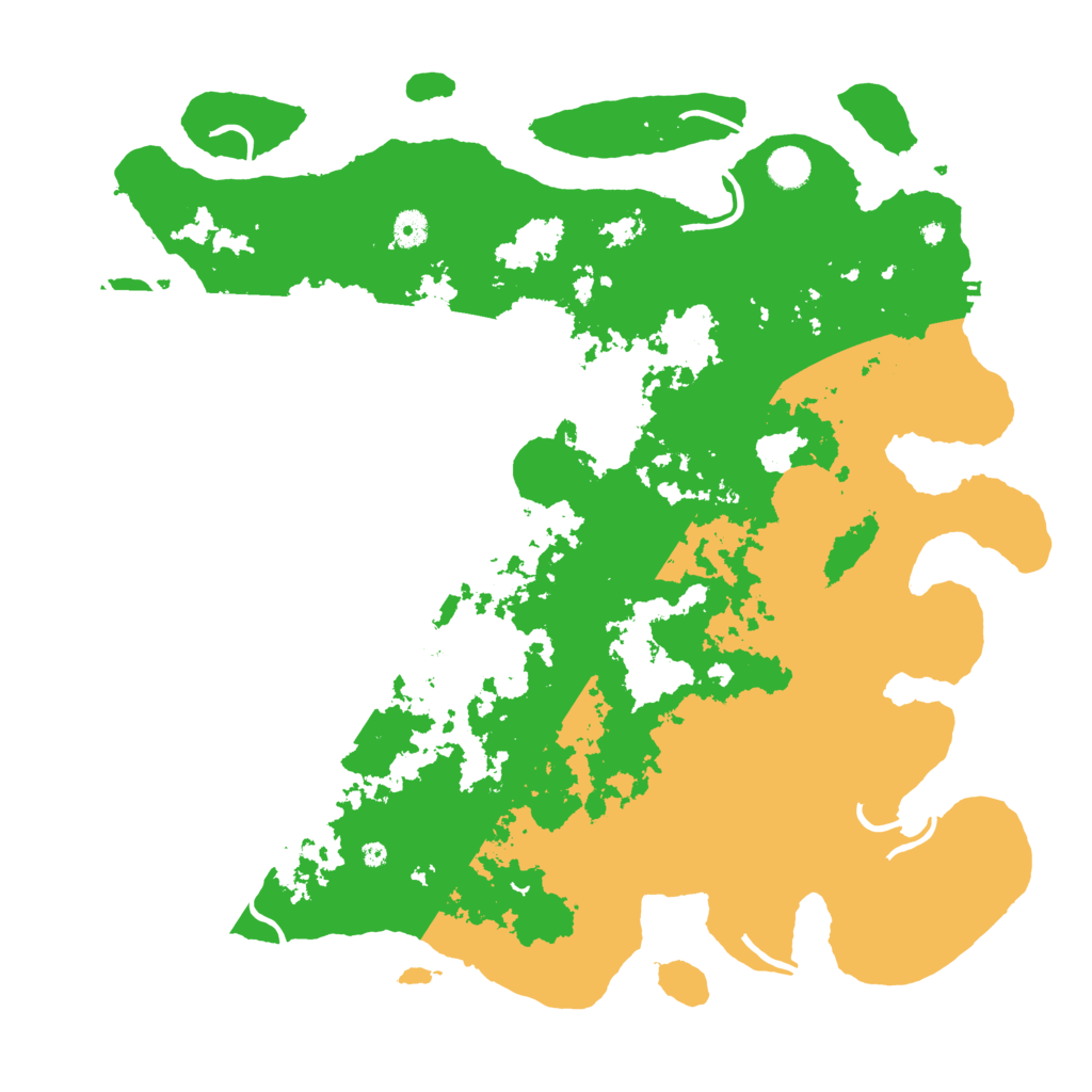 Biome Rust Map: Procedural Map, Size: 4500, Seed: 681837