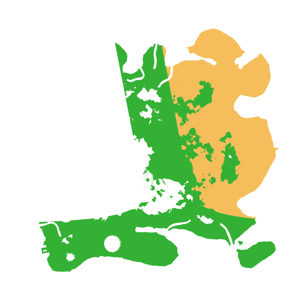 Biome Rust Map: Procedural Map, Size: 3250, Seed: 1934750318