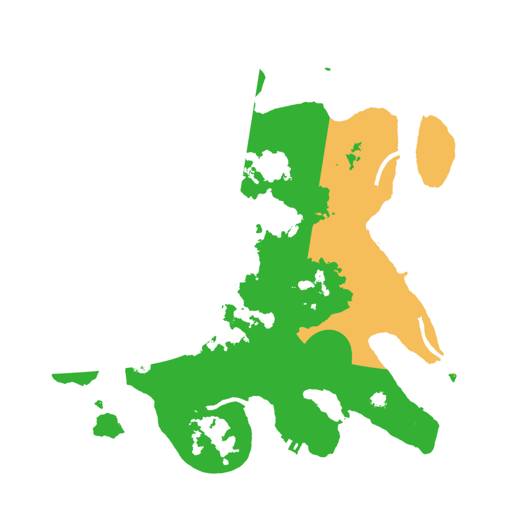 Biome Rust Map: Procedural Map, Size: 3000, Seed: 46