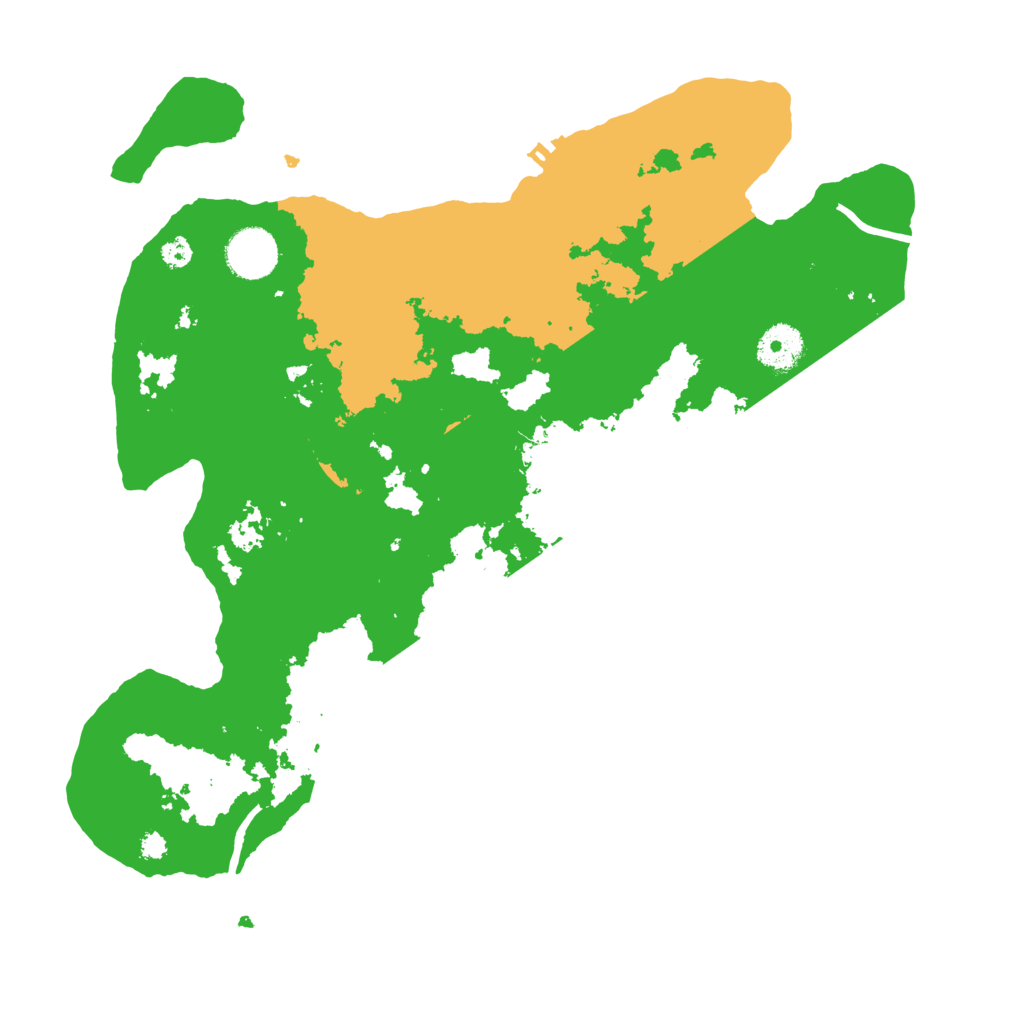Biome Rust Map: Procedural Map, Size: 3500, Seed: 127646220