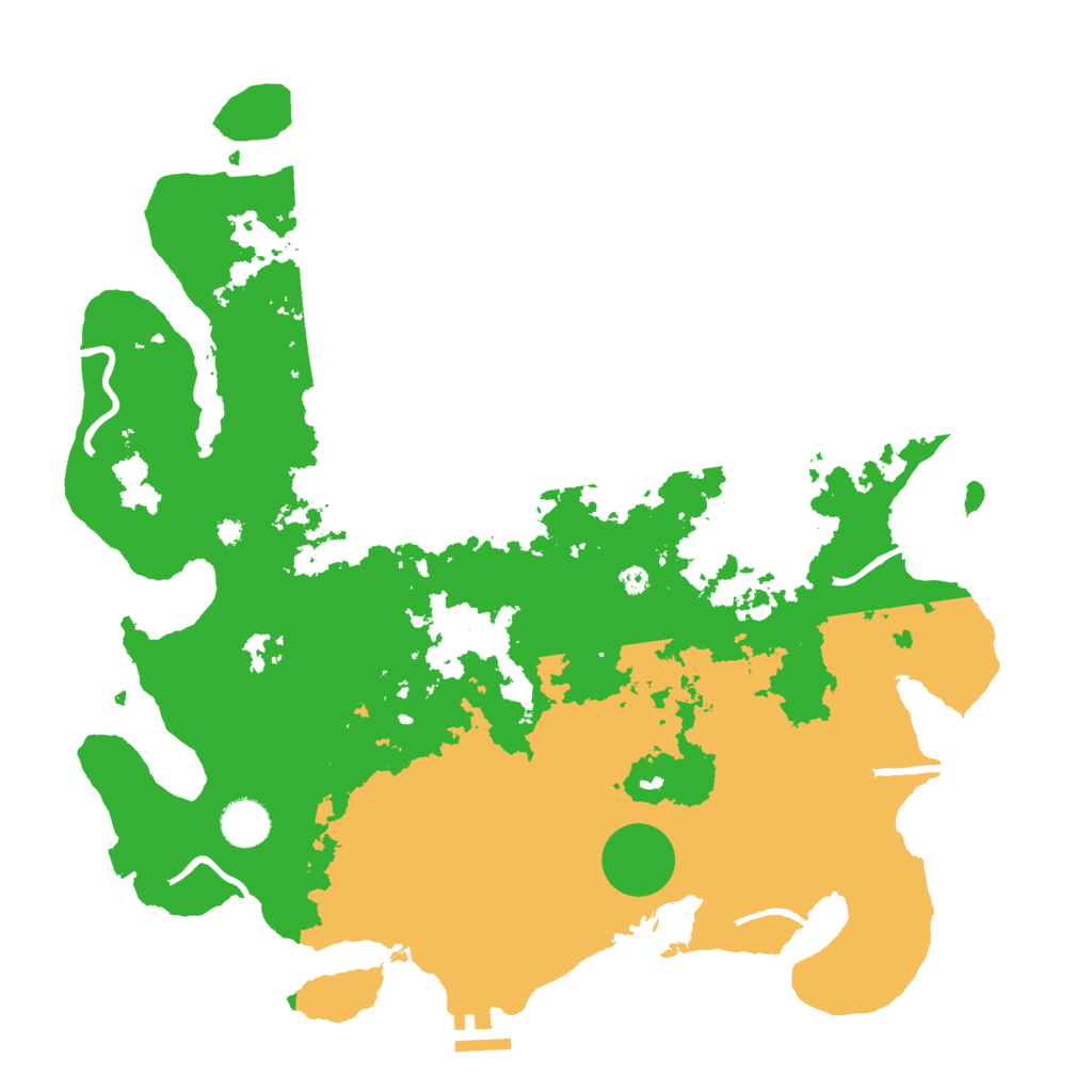 Biome Rust Map: Procedural Map, Size: 3950, Seed: 589812802