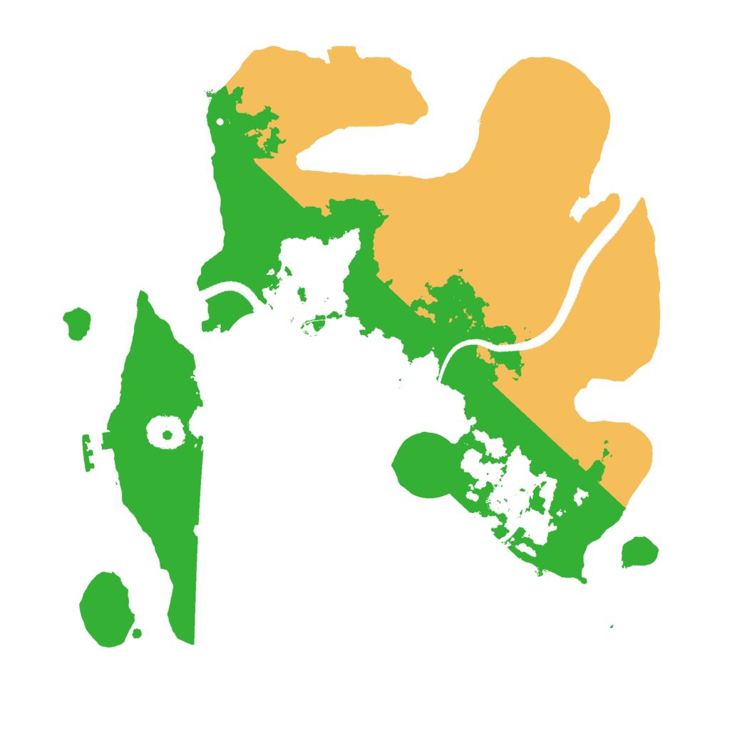 Biome Rust Map: Procedural Map, Size: 3000, Seed: 429813