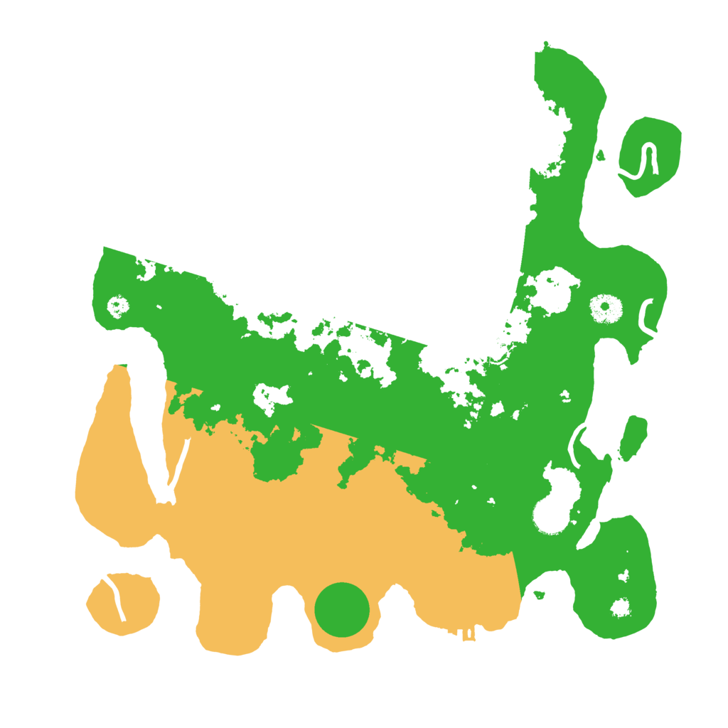 Biome Rust Map: Procedural Map, Size: 3500, Seed: 5272022