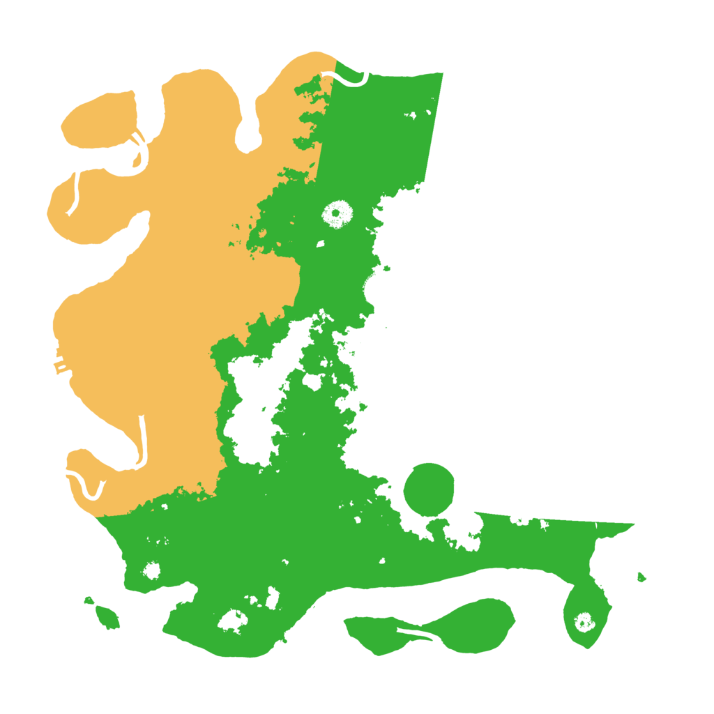 Biome Rust Map: Procedural Map, Size: 3800, Seed: 1844746229