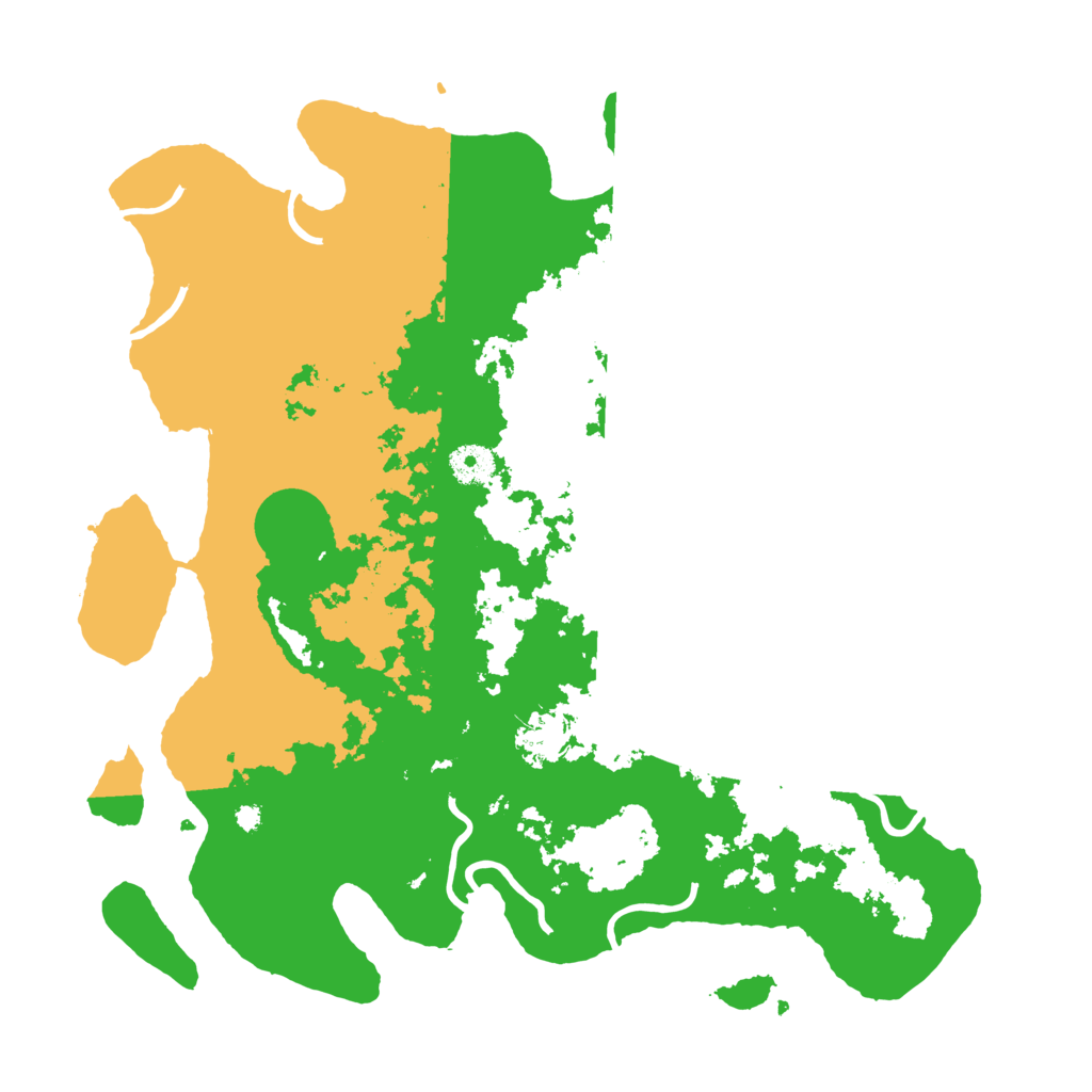 Biome Rust Map: Procedural Map, Size: 3850, Seed: 1321743432