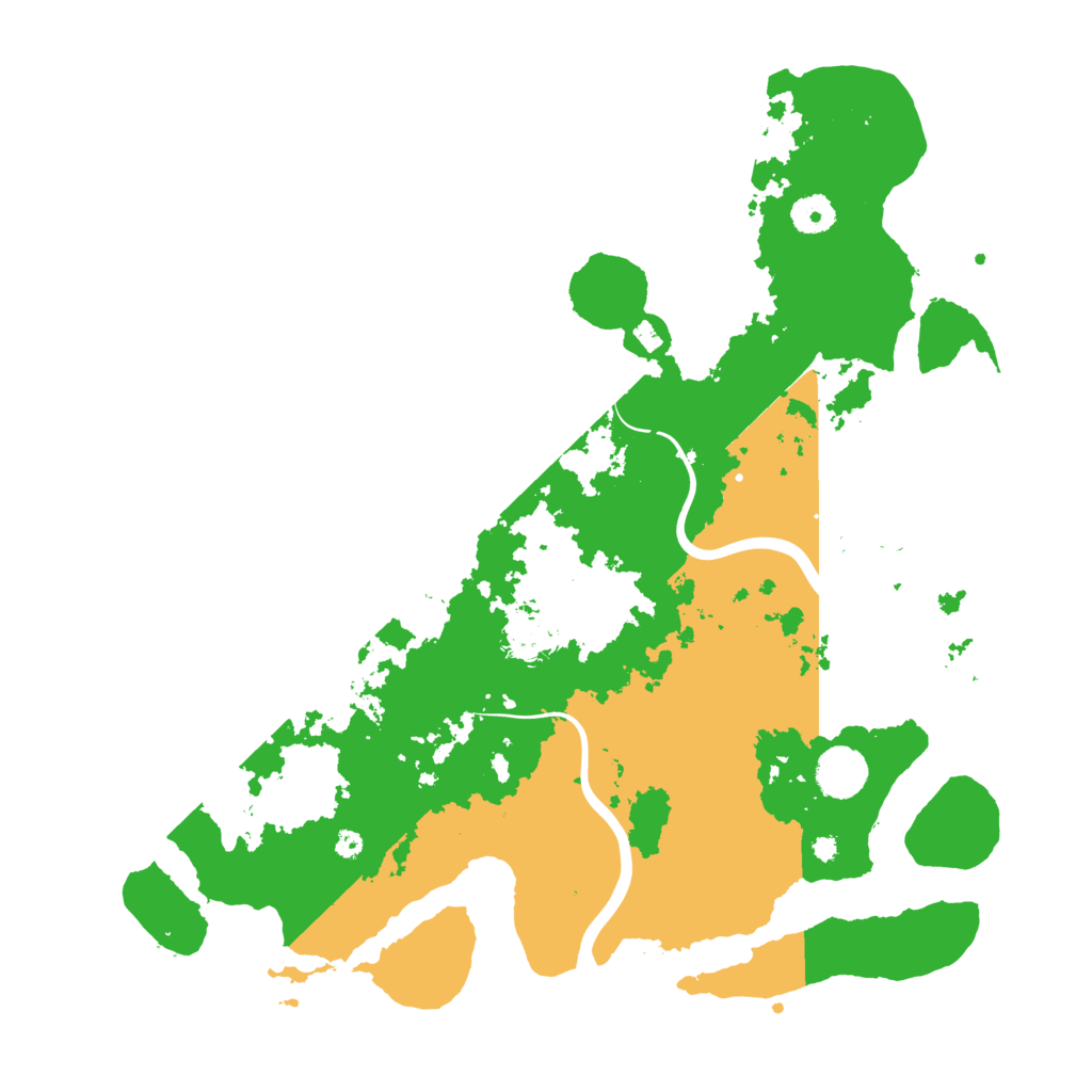 Biome Rust Map: Procedural Map, Size: 3950, Seed: 37706184
