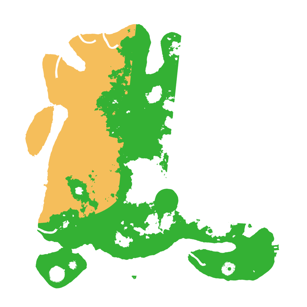 Biome Rust Map: Procedural Map, Size: 3500, Seed: 1196498214