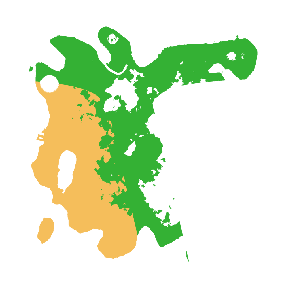 Biome Rust Map: Procedural Map, Size: 3000, Seed: 11223