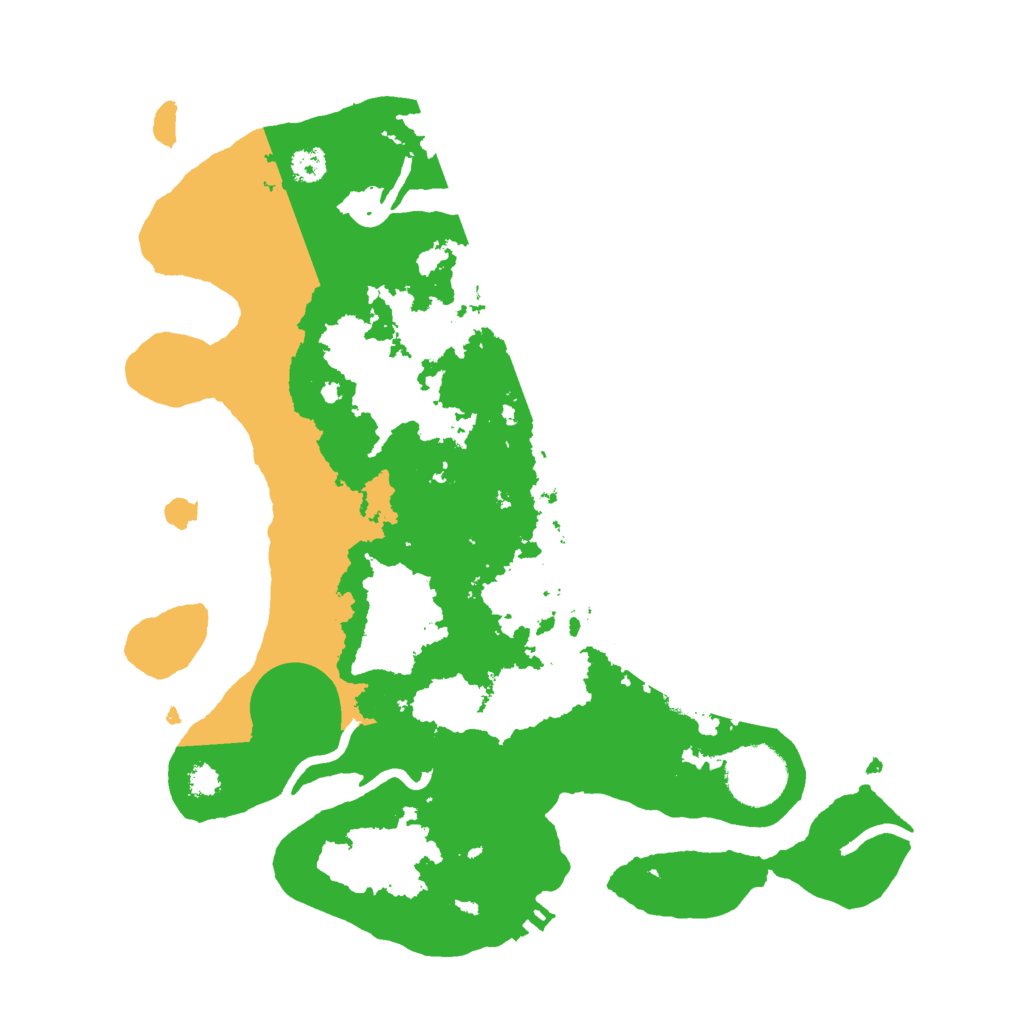 Biome Rust Map: Procedural Map, Size: 3000, Seed: 1833427294