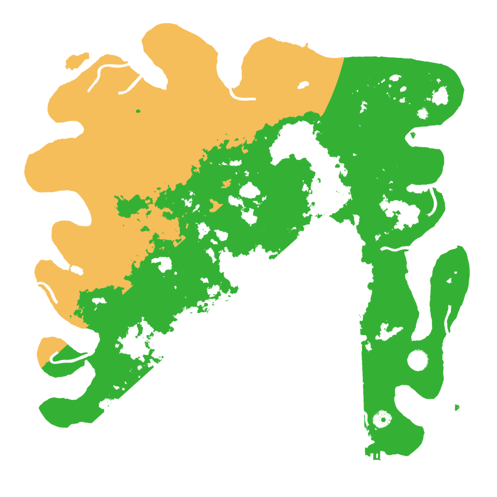 Biome Rust Map: Procedural Map, Size: 4250, Seed: 1561820808