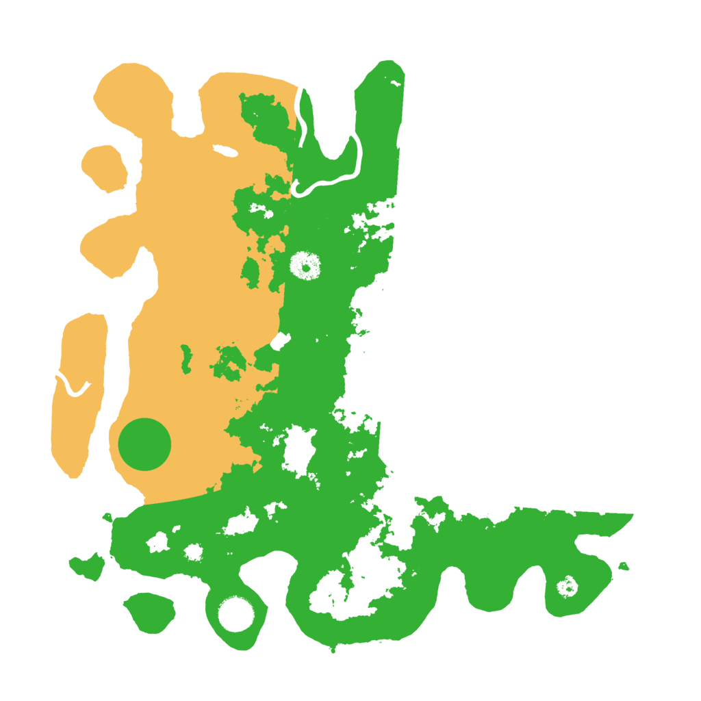 Biome Rust Map: Procedural Map, Size: 3500, Seed: 1565764598