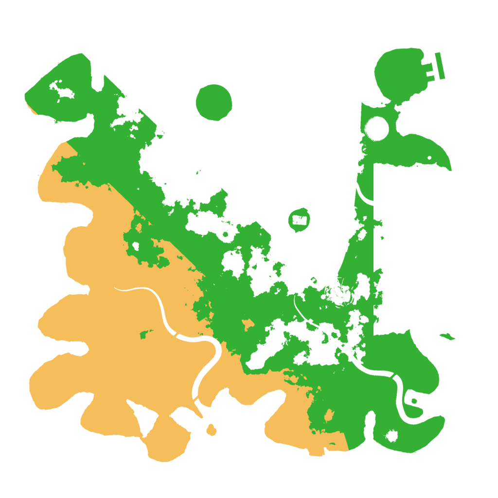 Biome Rust Map: Procedural Map, Size: 3750, Seed: 1016488832