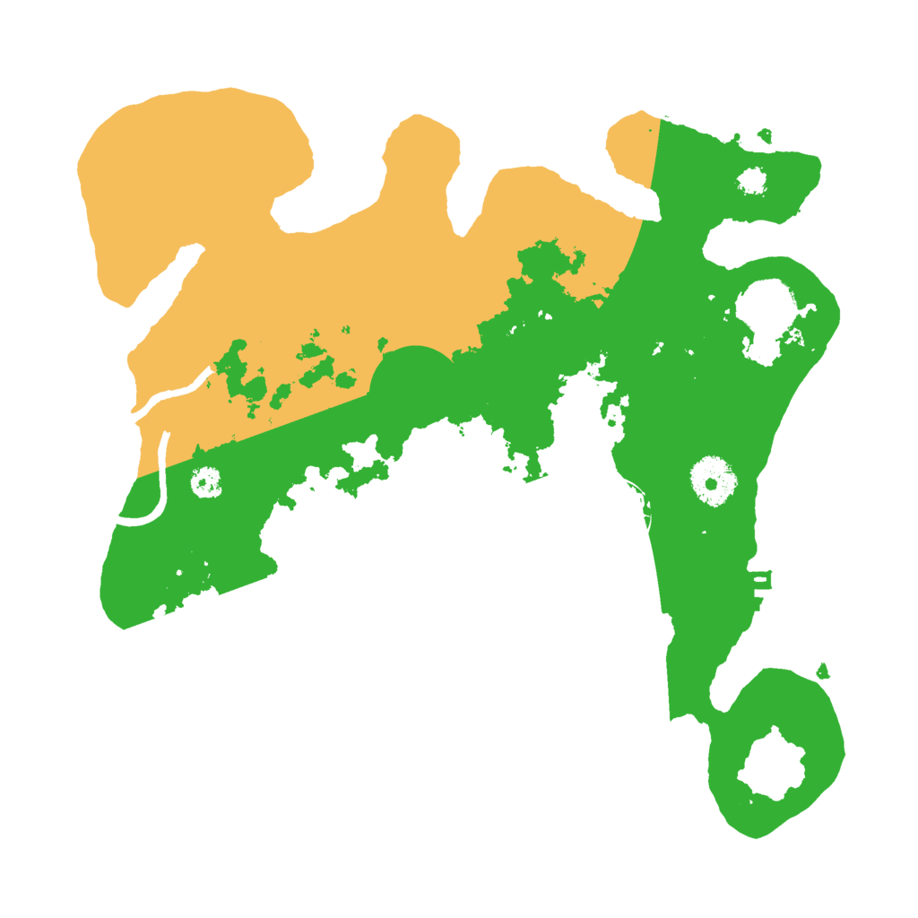 Biome Rust Map: Procedural Map, Size: 3000, Seed: 1573730245