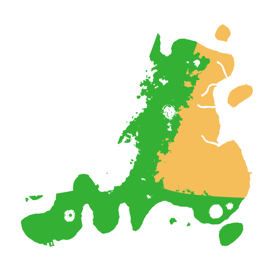 Biome Rust Map: Procedural Map, Size: 3500, Seed: 1779431992