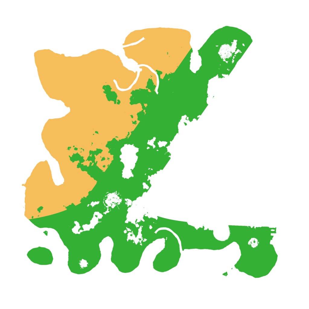 Biome Rust Map: Procedural Map, Size: 3300, Seed: 33634