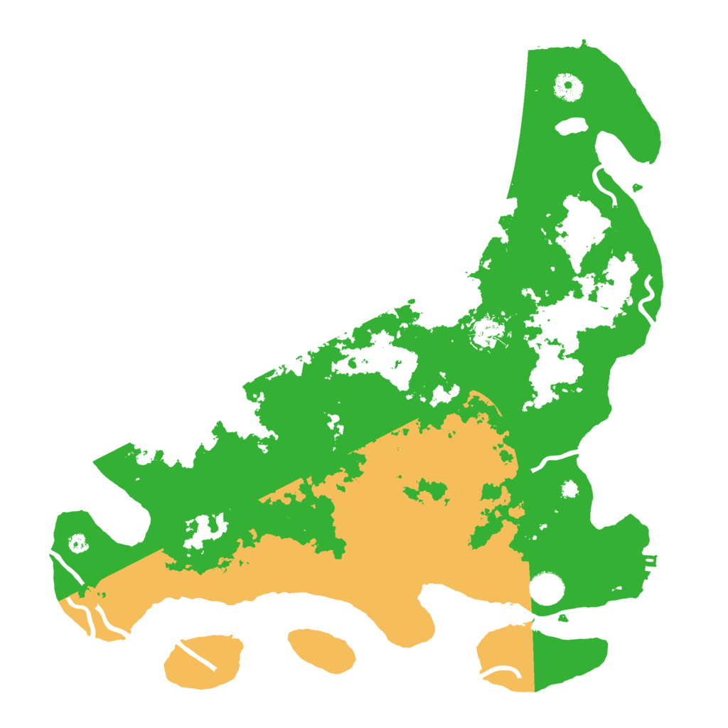 Biome Rust Map: Procedural Map, Size: 3850, Seed: 1958122150