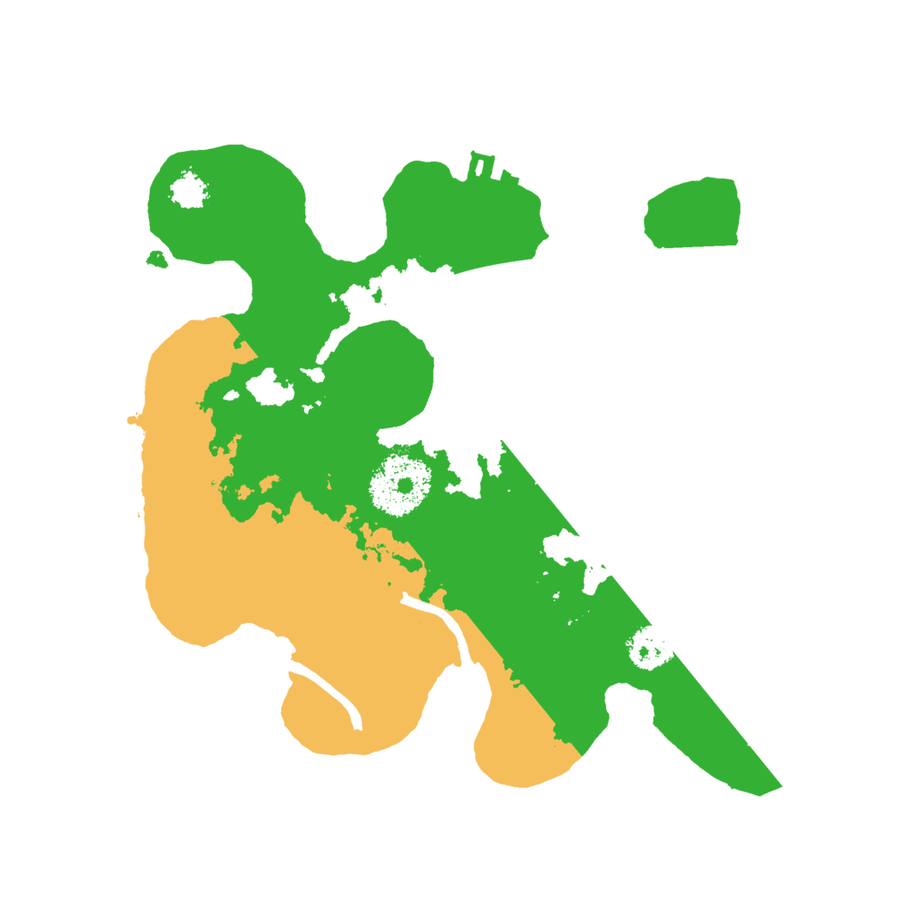 Biome Rust Map: Procedural Map, Size: 2300, Seed: 40