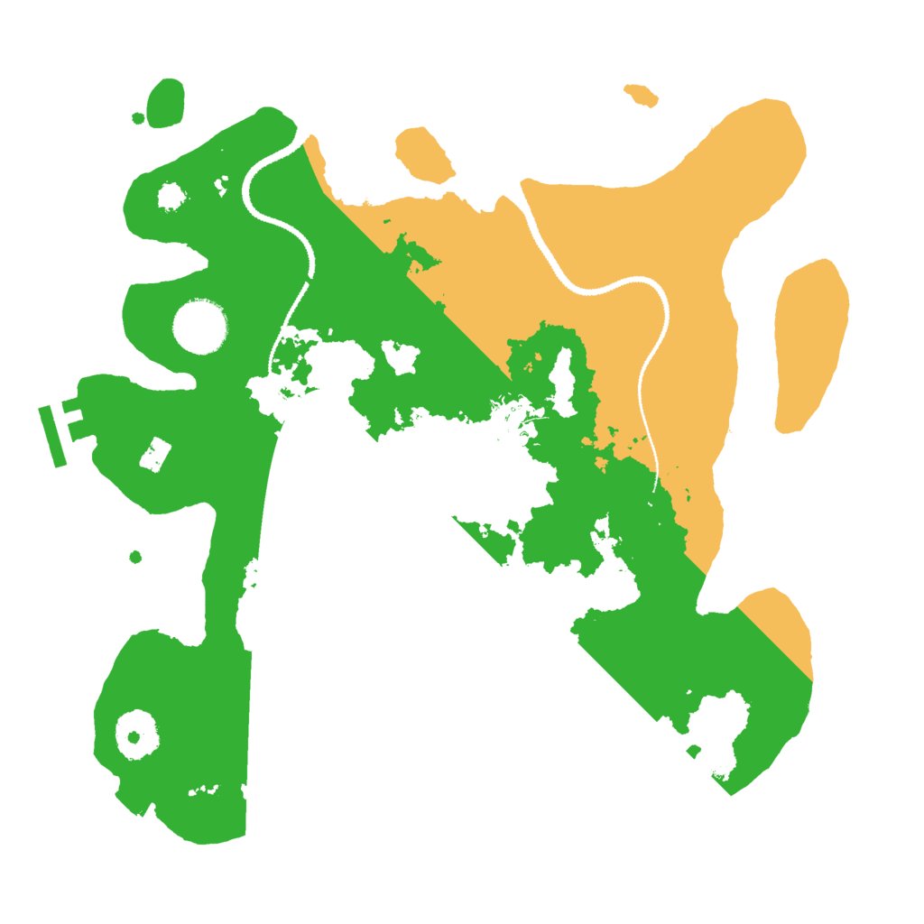 Biome Rust Map: Procedural Map, Size: 3000, Seed: 1568684756