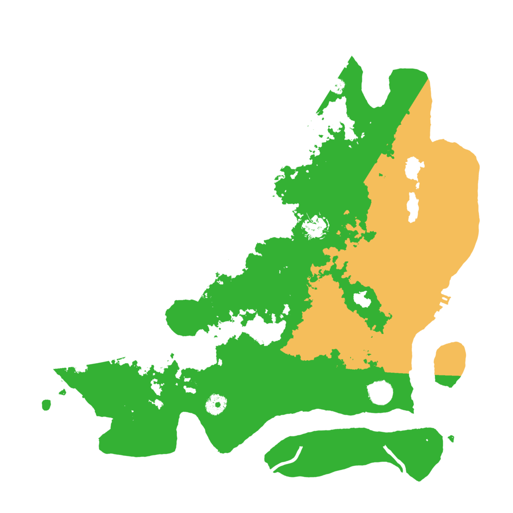 Biome Rust Map: Procedural Map, Size: 3750, Seed: 533