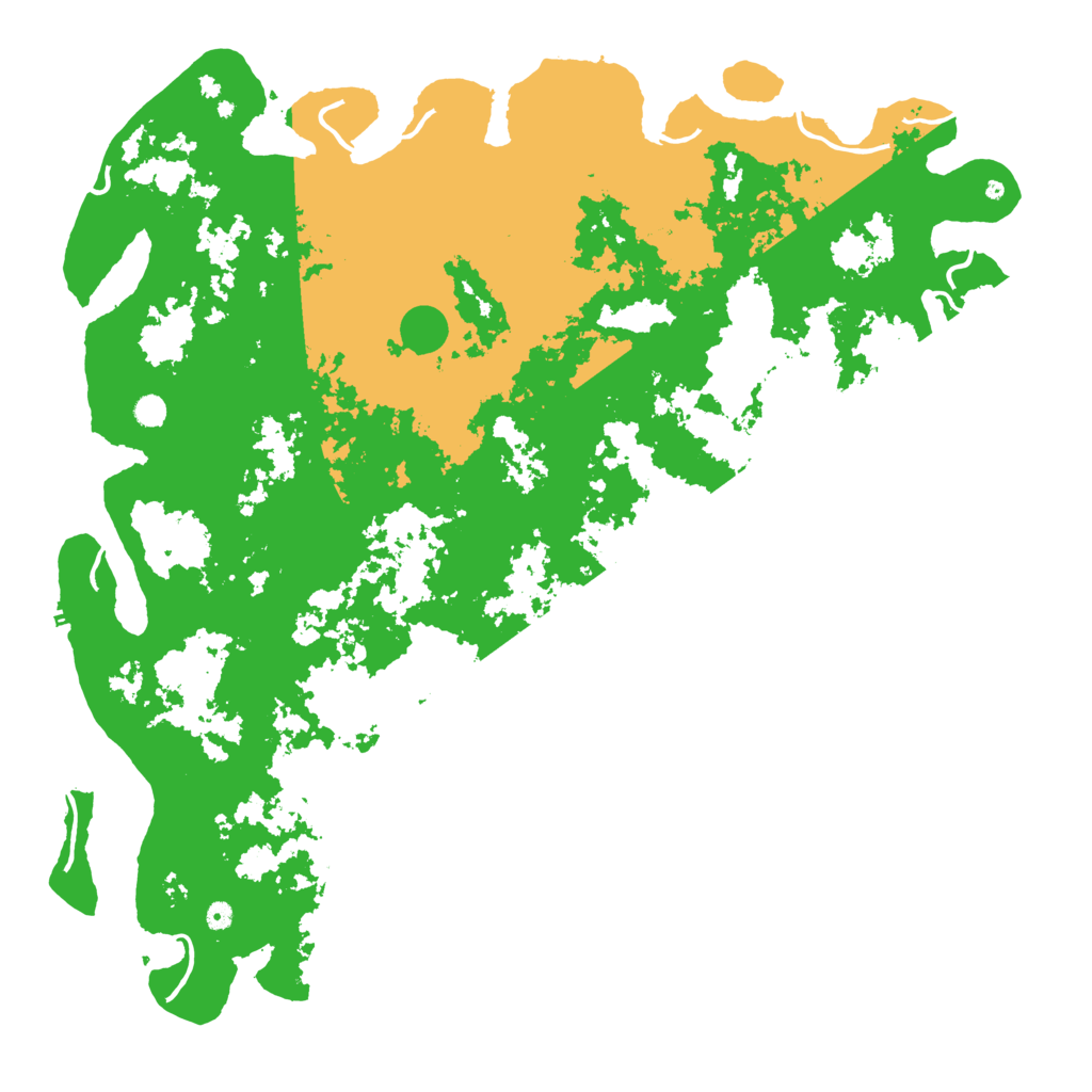 Biome Rust Map: Procedural Map, Size: 6000, Seed: 90000