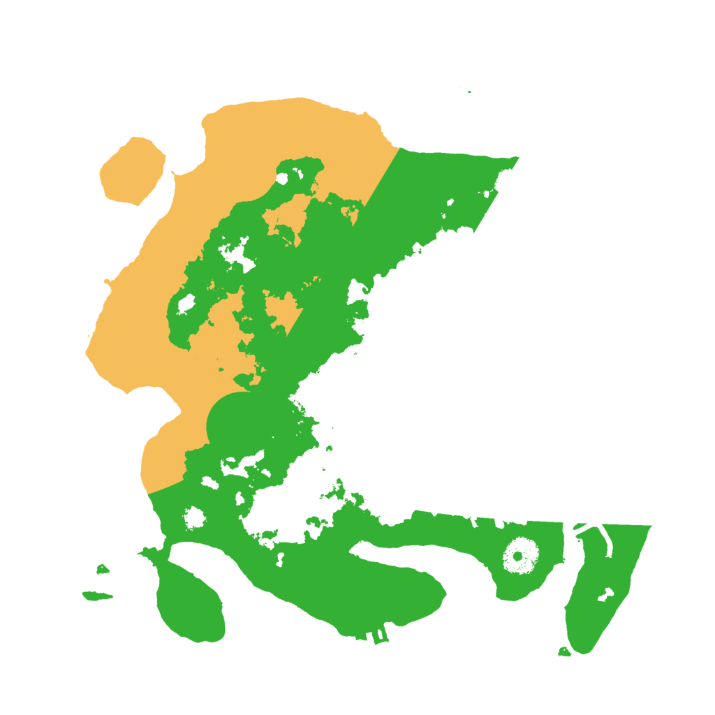 Biome Rust Map: Procedural Map, Size: 3000, Seed: 1503772740