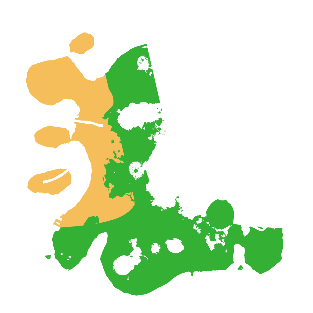 Biome Rust Map: Procedural Map, Size: 3000, Seed: 7167