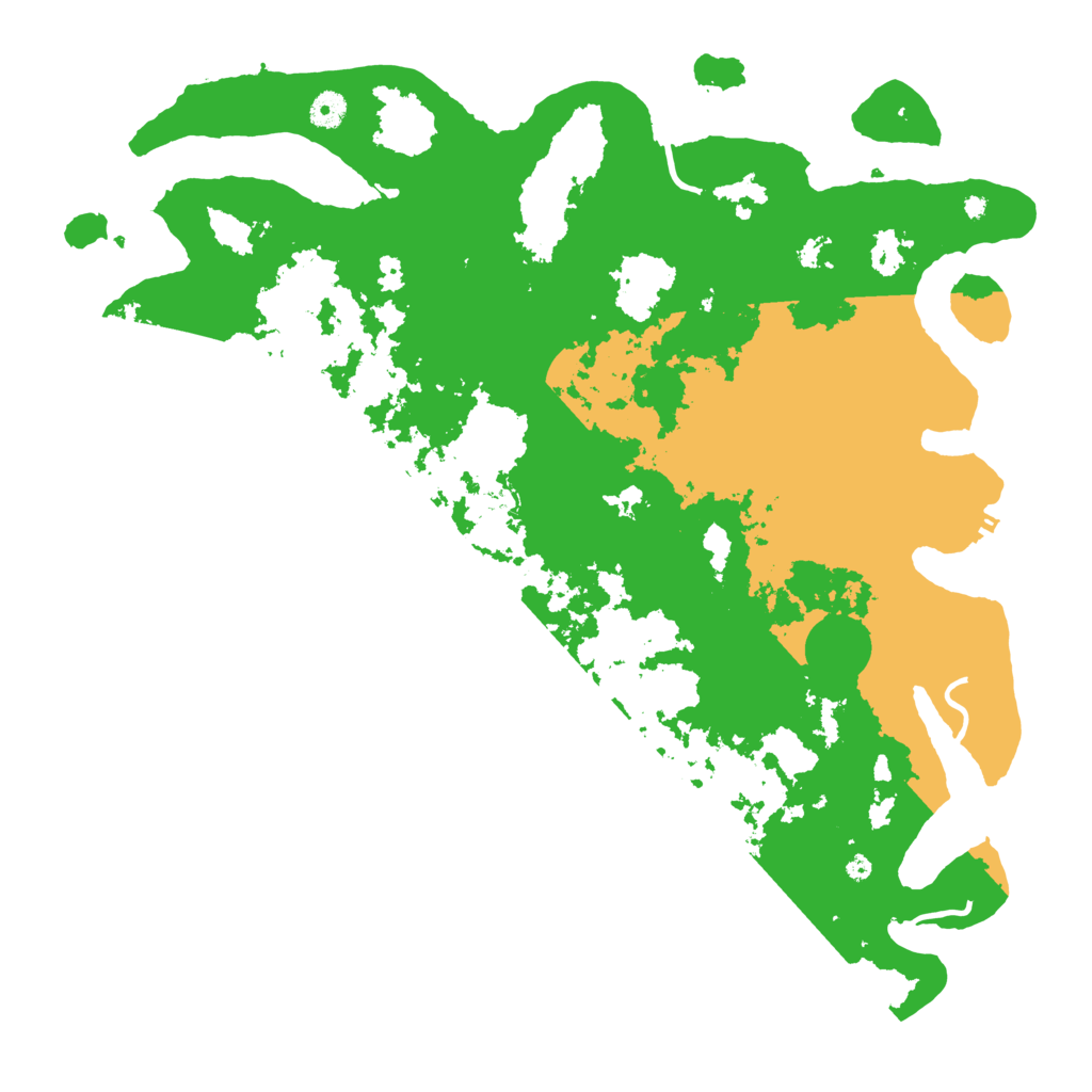 Biome Rust Map: Procedural Map, Size: 4500, Seed: 1534491834