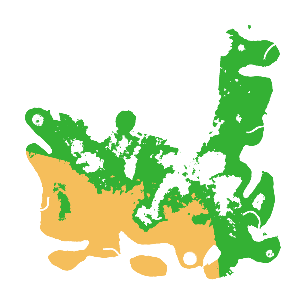Biome Rust Map: Procedural Map, Size: 4000, Seed: 889832225