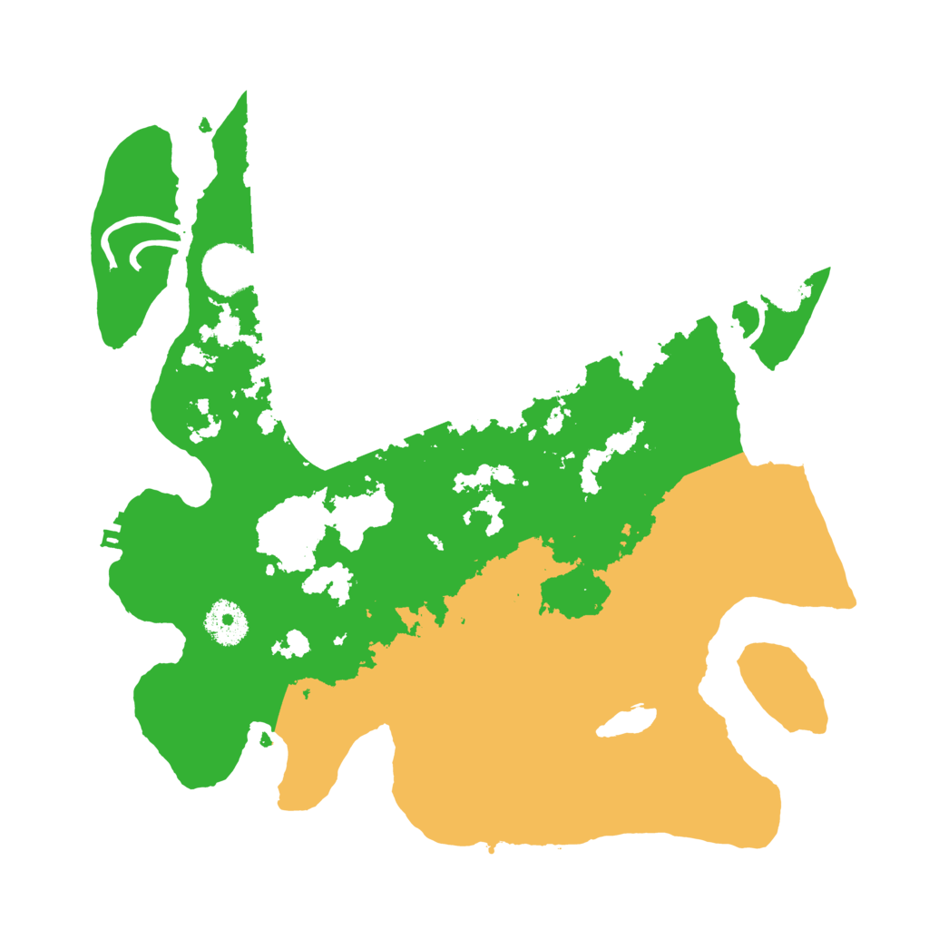 Biome Rust Map: Procedural Map, Size: 3250, Seed: 571451496