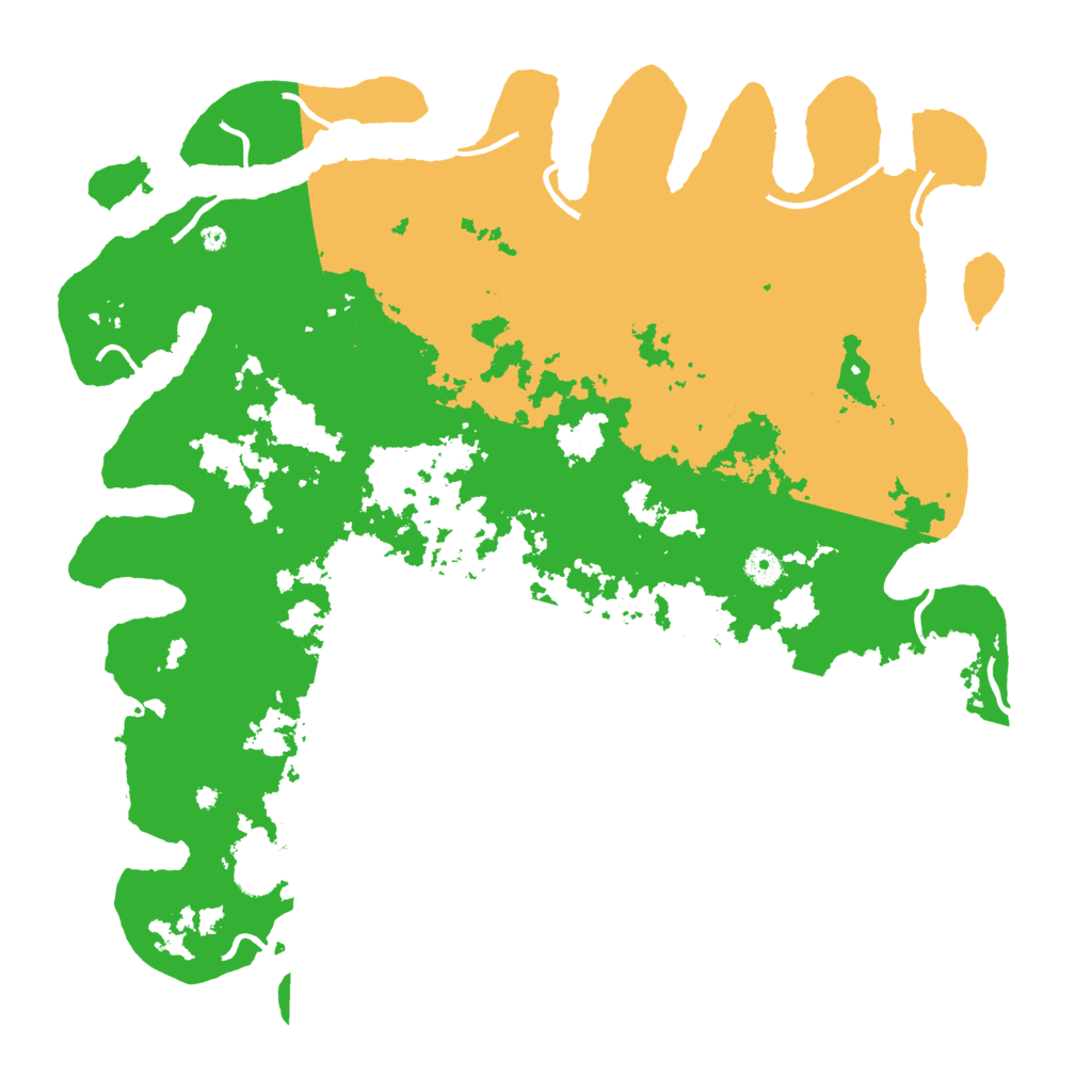 Biome Rust Map: Procedural Map, Size: 4500, Seed: 144