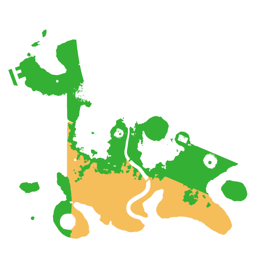 Biome Rust Map: Procedural Map, Size: 3000, Seed: 1323366955