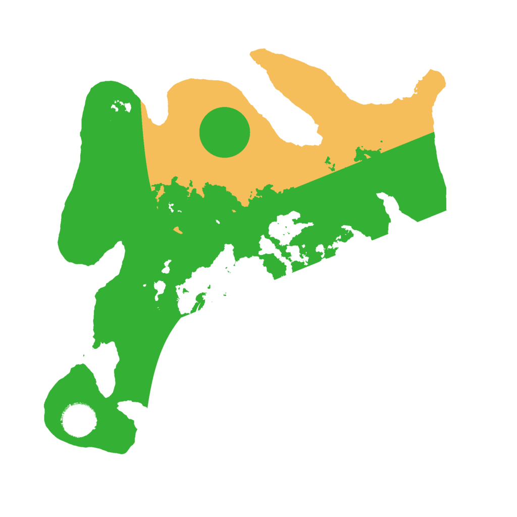 Biome Rust Map: Barren, Size: 2700, Seed: 1745484