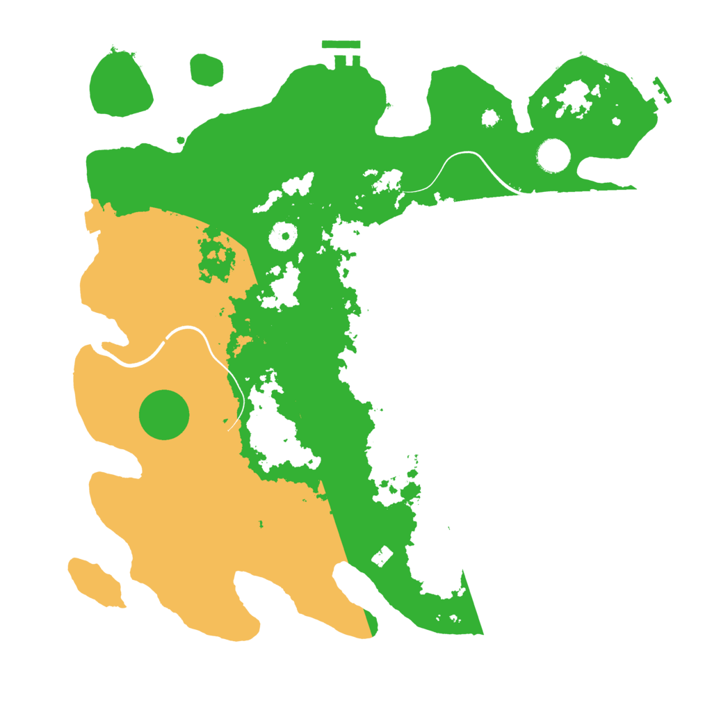 Biome Rust Map: Procedural Map, Size: 3750, Seed: 306222726